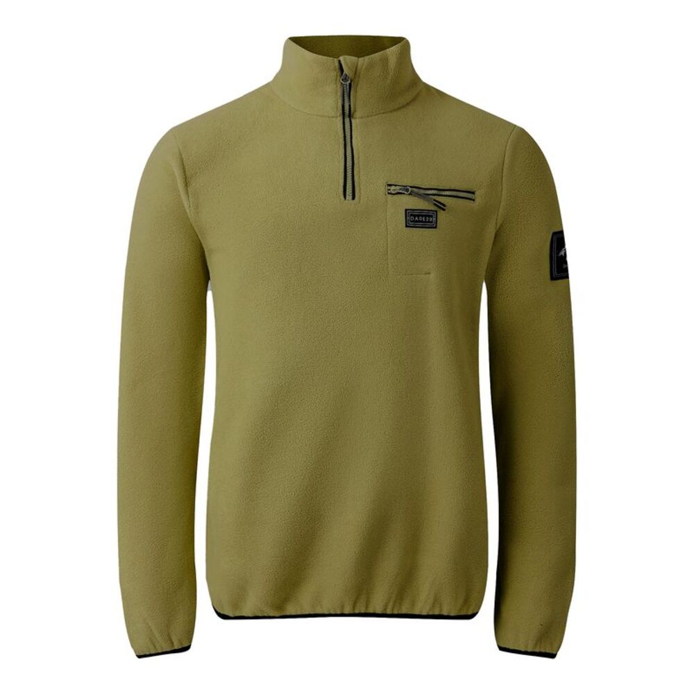 Dare 2B Mens Affinity Mountain Fleece Top / Martini Olive